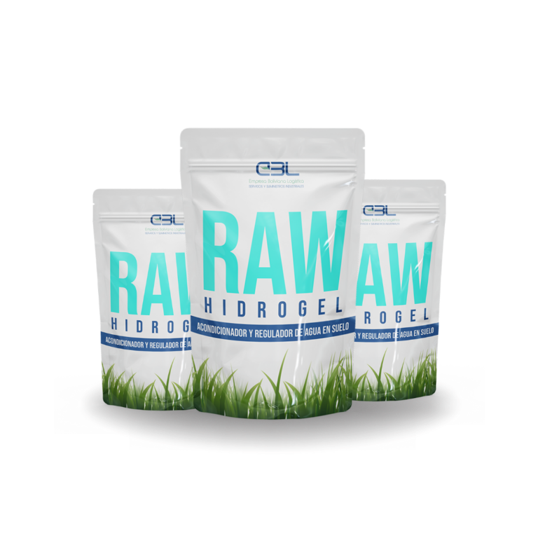 Presentaciones de RAW Hidrogel